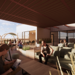 Roof terrace 150x150 - 41 Clarendon Road, Watford, Hertfordshire, WD17 1TB